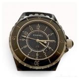 Chanel J12 H0682 Black Ceramic and Stainless Steel Quartz Wristwatch