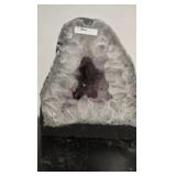 AMETHYST GEODE WITH POLISHED EDGES CATHEDRAL