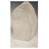 A MASSIVE SINGULAR QUARTZ CRYSTAL