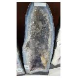 HIGHLY POLISHED AMETHYST GEODE. HUGE AND MAGNIFICENT