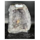 AMETHYST CATHEDRAL GEODE WITH POLISHED EDGES