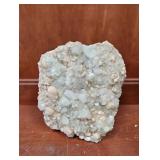 A MASSIVE APOPHYLLITE SPECIMEN WITH STILBITE