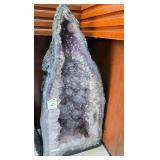 HIGHLY POLISHED AMETHYST GEODE. HUGE AND MAGNIFICENT