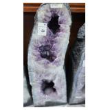 HIGHLY POLISHED AMETHYST GEODE. HUGE AND MAGNIFICENT