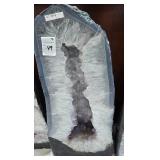 HIGHLY POLISHED AMETHYST GEODE. HUGE AND MAGNIFICENT