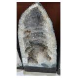 HIGHLY POLISHED AMETHYST GEODE. HUGE AND MAGNIFICENT