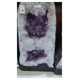 HIGHLY POLISHED AMETHYST GEODE. HUGE AND MAGNIFICENT