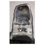 AMETHYST GEODE WITH POLISHED EDGES CATHEDRAL