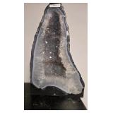 AMETHYST GEODE WITH POLISHED EDGES CATHEDRAL