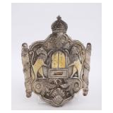 A SILVER TORAH SHIELD. Probably Romania, c. 1880.
