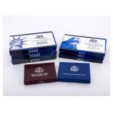 A GROUP OF UNITED STATES PROOF SETS - FIFTY STATE QUARTER SERIES