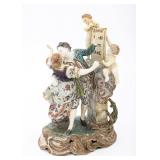 A PORCELAIN FIGURINE - MEISSEN, 19th century