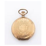 A POCKET WATCH BY THE AMERICAN WALTHAM WATCH COMPANY.