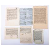 A COLLECTION OF TEN 19TH CENTURY LETTERS AND MANUSCRIPTS FROM IZMIR, TURKEY