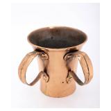 A LARGE COPPER WASHING CUP. Poland or Hungary, 19th century.