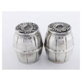 A STERLING SILVER HAVALDAH SET. Probably Israel, modern.