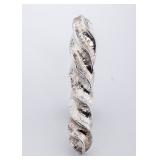A STERLING SILVER MEZUZAH CASE BY PAMPALONI SILVERSMITHS. Firenze, Italy