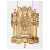 A STERLING SILVER TORAH SHIELD BY MICHAEL STRAUSS SILVERSMITH. Portugal