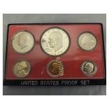 1977 us proof set coins in orig package