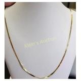 14K yellow gold 30' necklace gorgeous