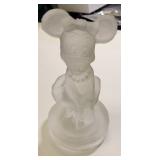 walt disney productions frosted minnie mouse 5 1/4