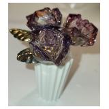 swarovski rose bouquet purple roses 5045565?