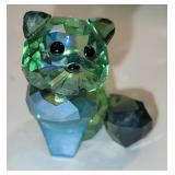 swarovski lovlots andy the cat mint in box