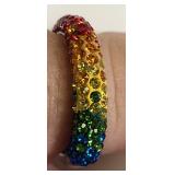 atelier swarovski Tigris crystal ring pave crystal
