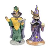Pair of Royal Doulton Bunnykins Ceramic Figurines