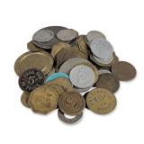Collection of US and World Mixed Metal Trade Tokens