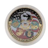 U.S. Proud Military Army Freedom Challenge Coin