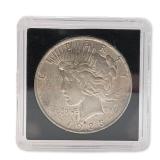 1923 US Peace Silver Dollar Unc