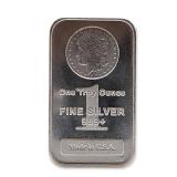 Highland Mint 1oz .999 Fine Silver Morgan Bullion Bar