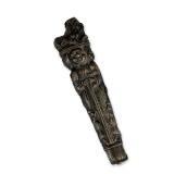 Southeast Asian Style Cast Brass Ritual Handle Figure