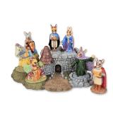 7pc Royal Doulton Bunnykins Arthurian Legends Set