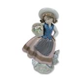 Lladro Sweet Scent Porcelain Figurine 5221