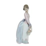 Lladro Basket of Love Porcelain Figurine 7622