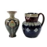 Royal Doulton Lambeth Stoneware Group