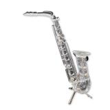 Swarovski Silver Crystal Saxophone Figurine