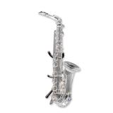Swarovski Crystal Saxophone with Stand