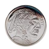 .999 Fine Silver Indian Buffalo Round