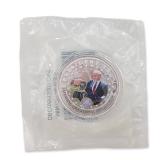 Donald Trump US Commemorative Silver Plated Colorized Coin