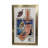 Signed Limited Edition Florida Panthers Inaugural Game Lithograph, Wayne Huizenga