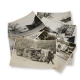 Lot of 20 Vintage c.1954 - 1963 Commercial Truck and Trailways Bus Accidents