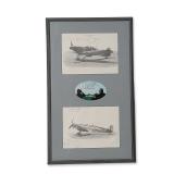 Framed Battle of Britain 50th Anniversary Autographed Print Montage