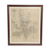 Wagner's Complete 1928 Pocket Map of Columbus Suburbs