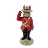 Royal Doulton Mountie Bunnykins Ceramic Figurine DB135