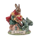Royal Doulton Bunnykins Saint George Ceramic Figurine