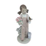 Lladro 5217 Spring Girl Porcelain Figurine