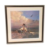 Hermon Adams (American, b. 1945) Lithograph on Paper, Spirit of the Skies, Signed & Numbered